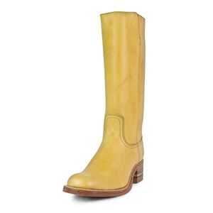 Sendra Leather Knee-High Banana Boots